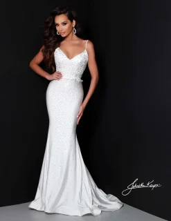 Johnathan Kayne - 2439 | Runway Fashion Haus -Fashion Dress Shop 2439 soft white.2000 scaled