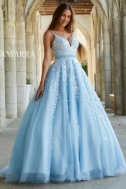 V-neck Prom Dress Amarra 20131 -Fashion Dress Shop Amarra 20131 a 63179.1638135118