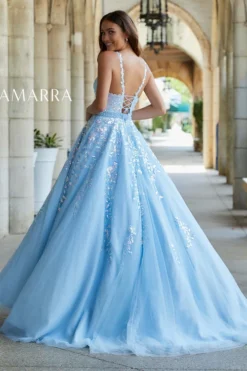 V-neck Prom Dress Amarra 20131 -Fashion Dress Shop Amarra 20131 b 68981.1638135118