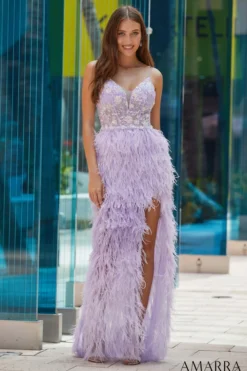 V-neck Amarra Prom Dress 88542 -Fashion Dress Shop Amarra 88542 a 18217.1669486536