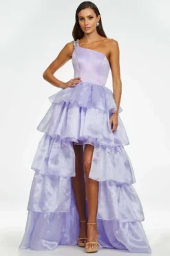 Tiered Organza Skirt Ashley Lauren Prom Dress 11159 -Fashion Dress Shop alauren 11159 c 40774.1643557476