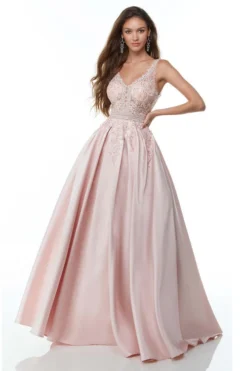 ALYCE PARIS A-Line Mikado Alyce Prom Dress 61080 5 ALYCE PARIS A-Line Mikado Alyce Prom Dress 61080 -Fashion Dress Shop alyce 61080 a 14486.1638119472