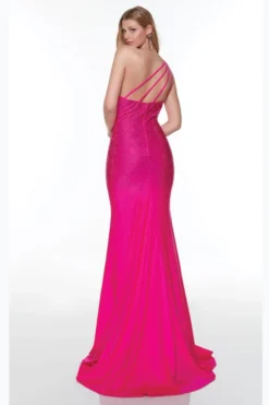 ALYCE PARIS Jersey Fitted Alyce Prom Dress 61253