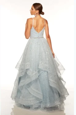 ALYCE PARIS Sequin Tulle Alyce Prom Dress 61294