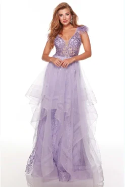 ALYCE PARIS Sequin Tulle Alyce Prom Dress 61316