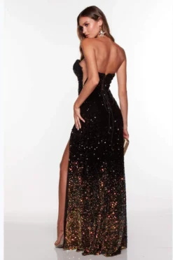 ALYCE PARIS Sweetheart Strapless Alyce Prom Dress 61337