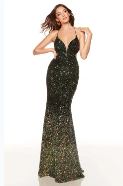 ALYCE PARIS Sequin Sheath Alyce Prom Dress 61338 -Fashion Dress Shop alyce 61338 c 47801.1673575280