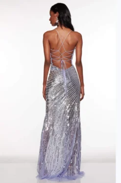 ALYCE PARIS Beaded Stripes Alyce Prom Dress 61361 -Fashion Dress Shop alyce 61361 c 99875.1673575727