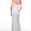 ALYCE PARIS Off The Shoulder Alyce Prom Dress 61373