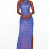 ALYCE PARIS One Shoulder Alyce Prom Dress 61393