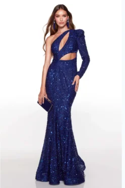 ALYCE PARIS Long Sleeve Alyce Prom Dress 61394 -Fashion Dress Shop alyce 61394 a 09433.1673576105