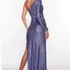 ALYCE PARIS Long Sleeve Alyce Prom Dress 61395