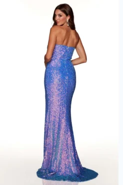 ALYCE PARIS Strapless Beaded Alyce Prom Dress 61399