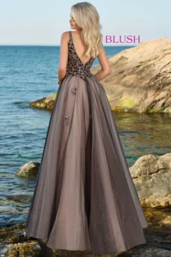 Ball Gown Blush Prom Dress 5879