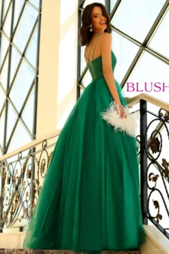 Ball Gown Blush Prom Dress 5885