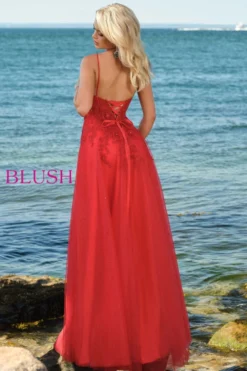 Ball Gown Blush Prom Dress 5886