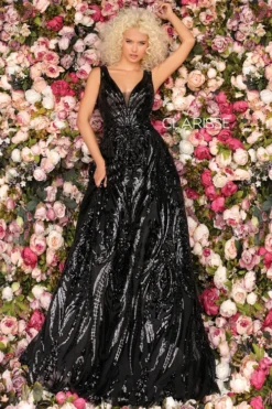 Sparkling A-Line Prom Dress Clarisse Couture 5105