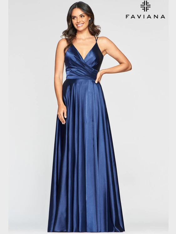 A-line Faviana Prom Dress S10429 3 A-line Faviana Prom Dress S10429 - Image 3