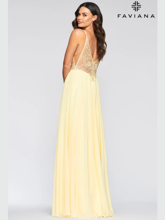 A-line Faviana Prom Dress S10431 4 A-line Faviana Prom Dress S10431 - Image 4