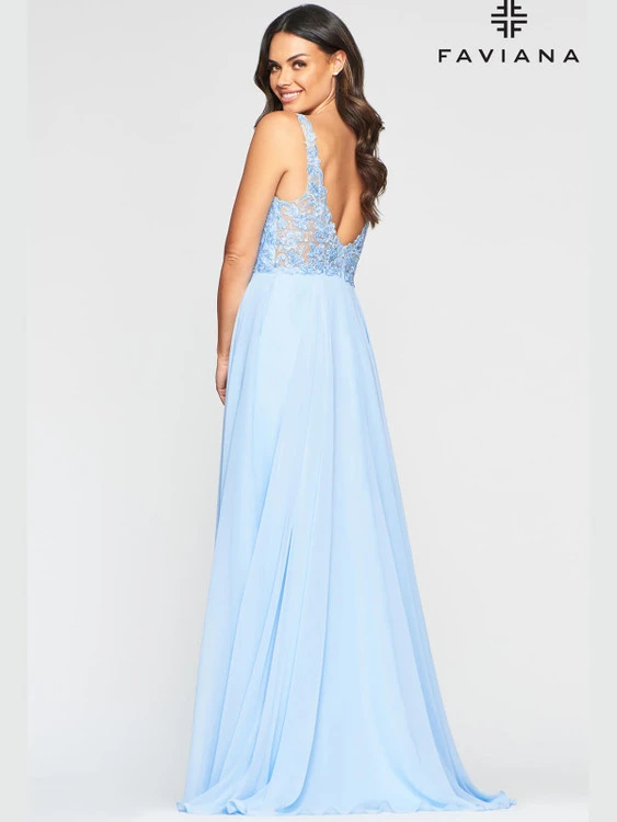 A-line Faviana Prom Dress S10432 2 A-line Faviana Prom Dress S10432 - Image 2