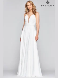 A-line Faviana Prom Dress S10435