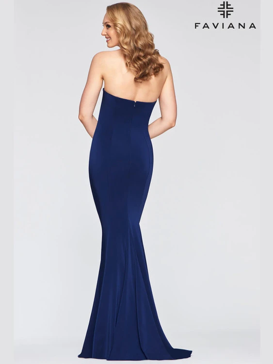 Strapless Faviana Prom Dress S10437 2 Strapless Faviana Prom Dress S10437 - Image 2