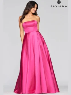 A-line Faviana Prom Dress S10439