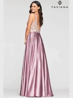 A-line Faviana Prom Dress S10442