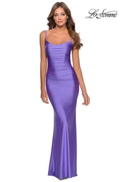Metallic Jersey Prom Dress La Femme 28398 9 Metallic Jersey Prom Dress La Femme 28398 -Fashion Dress Shop femme 28398 c 58232.1577294740
