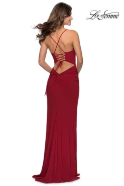 Long Fitted La Femme Prom Dress 28792 -Fashion Dress Shop femme 28792 c 02637.1577293061