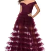 Off The Shoulder La Femme Prom Dress 28804