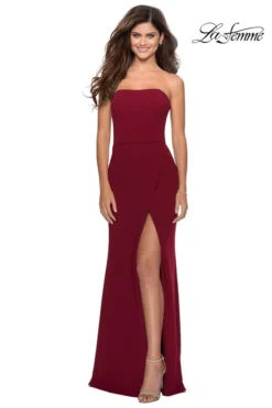 Strapless La Femme Prom Dress 28835