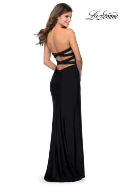 Strapless La Femme Prom Dress 28944 7 Strapless La Femme Prom Dress 28944 -Fashion Dress Shop femme 28944 b 74670.1577294014