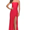 Strapless La Femme Prom Dress 28944