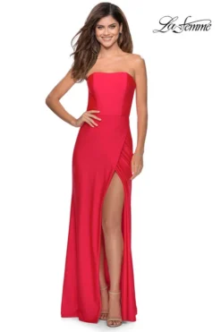 Strapless La Femme Prom Dress 28944