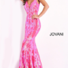 Metallic Sequined Prom Dress Jovani 3263