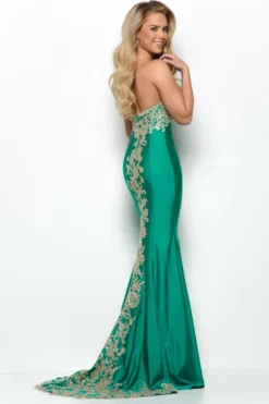 Strapless Jasz Couture Prom Dress 7071