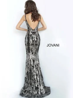 Metallic Sequined Prom Dress Jovani 3263 -Fashion Dress Shop jovani 3263 c 47457.1573013256