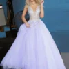 Crystal Bodice Prom Dress Jovani 65379