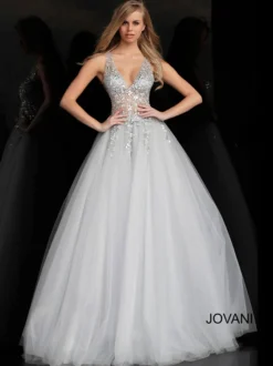 Crystal Bodice Prom Dress Jovani 65379 -Fashion Dress Shop jovani 65379 b 01966.1573313491