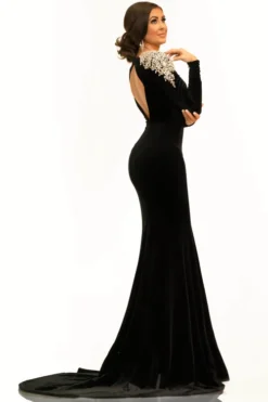 V-neck Pageant Dress Johnathan Kayne 2312