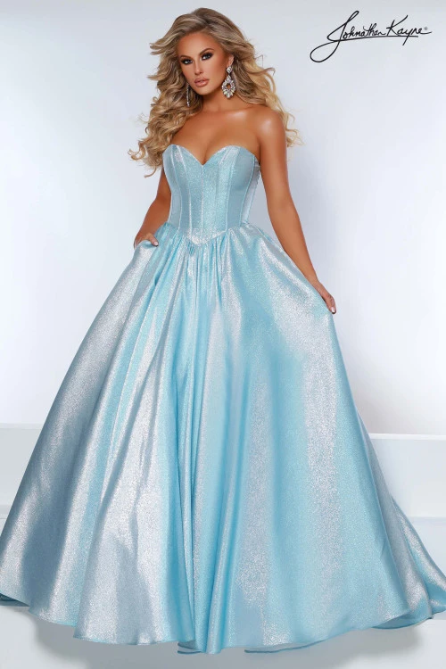 Ball Gown Johnathan Kayne Pageant Dress 2411 4 Ball Gown Johnathan Kayne Pageant Dress 2411 - Image 4