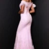Off The Shoulder Johnathan Kayne Pageant Dress 2412