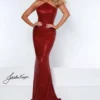 Halter Sequin Johnathan Kayne Pageant Dress 2414