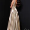 V-neck A-line Johnathan Kayne Pageant Dress 2426