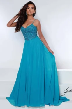 A-line Johnathan Kayne Pageant Dress 2447