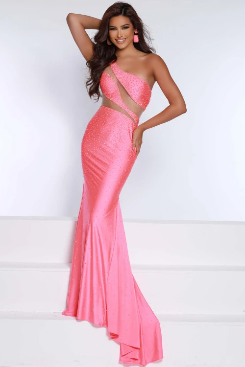 Cut Out Bodice Johnathan Kayne Prom Dress 2608 2 Cut Out Bodice Johnathan Kayne Prom Dress 2608 - Image 2