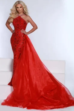 Sheath Beaded Lace Johnathan Kayne Prom Dress 2618 -Fashion Dress Shop kayne 2618 a 59364.1674667365