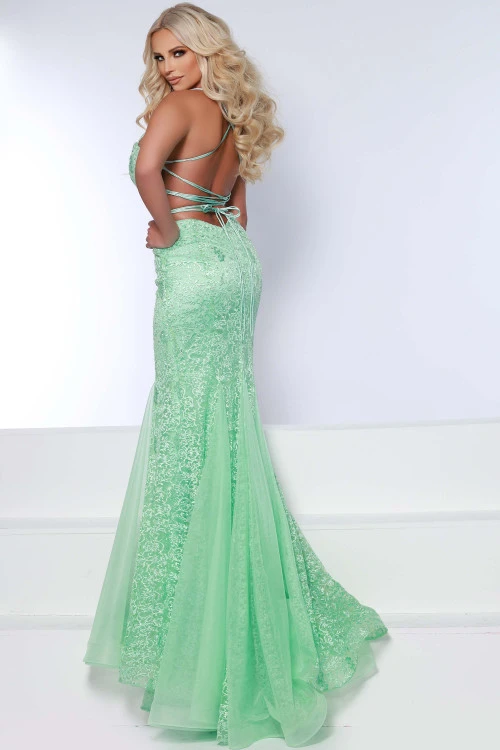 Embroidered Lace Johnathan Kayne Prom Dress 2644 1 Embroidered Lace Johnathan Kayne Prom Dress 2644