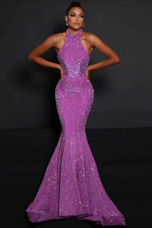 Sparkling Sequin Johnathan Kayne Prom Dress 2673 4 Sparkling Sequin Johnathan Kayne Prom Dress 2673 - Image 4